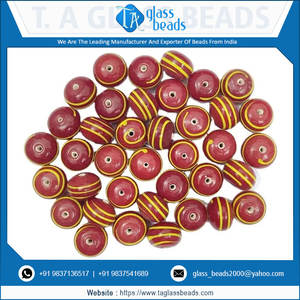 Cuentas de cristal de Murano y cristal de nuevo diseño al por mayor, cuentas artesanales de forma mixta para exportaciones indias - Product Image 6