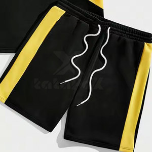 Venta Directa de Fábrica, Conjunto de Pantalones Cortos de Verano para Hombre de Alta Calidad, Logotipo Personalizado, Cintura Elástica, 100% Algodón, 220GSM, Secado Rápido para Deportes - Product Image 4
