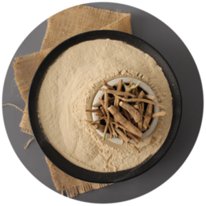 Relájate naturalmente con Extracto de planta de suplemento de polvo de Ashwagandha a base de hierbas - Product Image 3