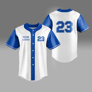 Ropa deportiva personalizada OEM, jersey de béisbol transpirable, sublimación, serigrafía, impresión digital, para hombre y mujer, diseño propio - Product Image 3