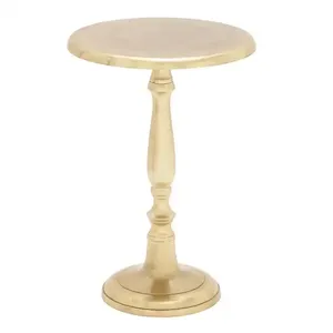 Table d'appoint nickelée faite à la main de qualité supérieure design classique et élégant en métal pour meubles de maison restaurant ou hôtel Ware - Product Image 4