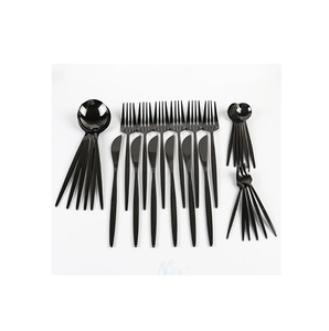 Ensemble de couverts en acier inoxydable cuillère fourchette et couteau pour ustensiles de cuisine et le dîner - Product Image 2