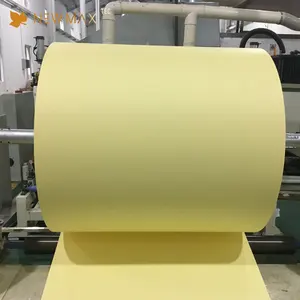 Pe-beschichtetes Papier 55 gsm weiß gelb blau schneiden gestanzt Pe beschichtetes Freigabepapier