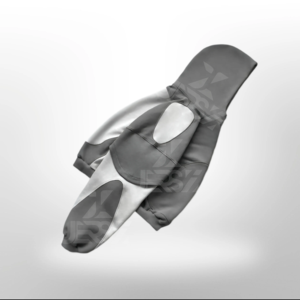 Personalizar Multi Panel Baggy Fit Dropped Shoulder Wash Distressing Knitted Eco-Friendly 100% Cotton Casual Streetwear Hoodie - Product Image 3