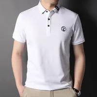 Chemises habillées pour hommes en coton tricoté 100 %, à manches longues, écologiques, respirantes, séchage rapide, col rabattu, collection Printemps, grandes tailles