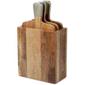 Tabla de cortar de madera artesanal duradera de la mejor calidad para uso en cocina con acabado de primera calidad para chefs profesionales - Product Image 6