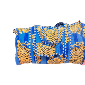 Bolsa de lona acolchada Azure Tiger-Equipo de aventura exótico y sostenible - Product Image 1