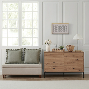 NOUVEAU PRODUIT! Tienphong vente en gros 2025 plateau décoratif en jacinthe d'eau naturelle tissée festonnée pour la décoration de table à manger - Product Image 3