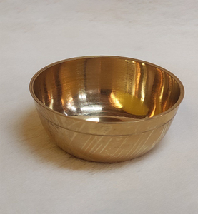 Bol en laiton de qualité supérieure, poli, écologique, artisanat, prix imbattable, bol à dessert martelé pour la cuisine - Product Image 5