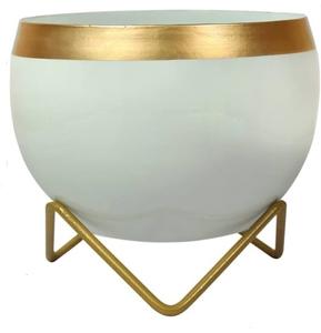 Macetero de Metal Decorativo Hecho a Mano, Ecológico, para Decoración de Bodas, Estilo Lujoso, Acabado Esmaltado - Product Image 3