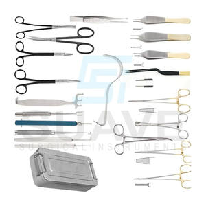 Juegos de Cirugía de acero inoxidable, instrumentos quirúrgicos de septoplastia de cirugía plástica, juego de 22 piezas por SUAVE SURGICAL INSTRUMENTS - Product Image 1