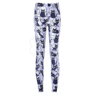 Nouvel arrivage de leggings de fitness taille haute pour femmes, leggings d'été décontractés avec sublimation pour la gym - Product Image 1