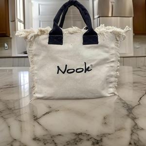 Bolsa de playa de fieltro de moda de alta calidad, correas de algodón, Asa de compradores impresa, Color y logotipo personalizados - Product Image 5