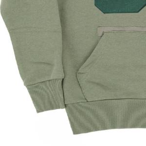 Sweat à capuche gaufré personnalisé pour enfants à la mode 100% coton mélangé hauts avec manches complètes vêtements d'hiver - Product Image 2