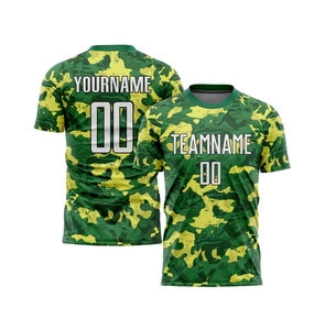 Nouveau design, maillot de football pour hommes sur mesure, fabrication OEM, impression numérique, anti-UV, séchage rapide, respirant, haute qualité, prix de gros - Product Image 6