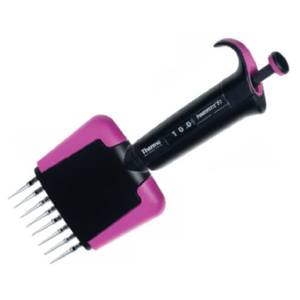 Thermo Scientific F1-ClipTip 8-<b>Channel</b> Multichannel Pipette 20200 L Model 4662000 - Product Image 1