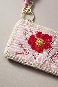 Porte-monnaie miniature de luxe en perles pour femmes et filles, fait à la main avec des perles de graines, pochette à monnaie avec fermeture éclair, broderie de haute qualité, travaux d'aiguille - Product Image 3