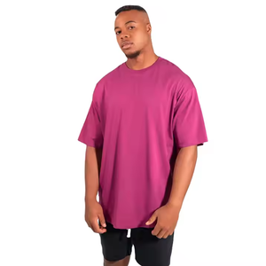 Fabricant pakistanais, vente en gros, Behram International, t-shirt pour homme en coton 100% écologique, surdimensionné, décontracté, personnalisé, deux couleurs - Product Image 1