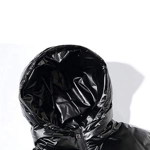 Vente en gros de vêtements d'extérieur 100% en polyester de qualité supérieure doudoune surdimensionnée pour hommes veste imprimée coupe-vent imperméable en duvet - Product Image 2