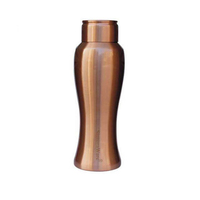 Artisanat en métal Bouteille d'eau potable en cuivre 100% Bouteille de bière en cuivre de pureté et bouteilles de stockage