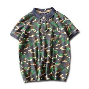 Golf pour hommes écologique de haute qualité pour polos Logo personnalisé 100% coton motif solide en gros - Product Image 6