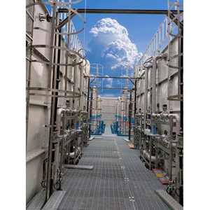 Singapur alta calidad nuevo superior hidráulico caliente prensa moldeado GRP FRP Panel seccional tanque de agua no aislado - Product Image 4