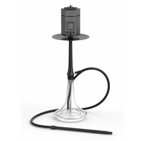 Tête de chicha électrique Storm Weaver 10000mAh, tête de chicha électronique rechargeable, E-HMD intelligent avec contrôle de température, Bluetooth 5.3