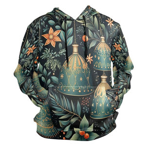 Último Estilo, Nueva Llegada, Sudadera con Capucha Estampada para Hombre en Color Sólido, Hecha de Algodón, Precios al por Mayor - Product Image 1