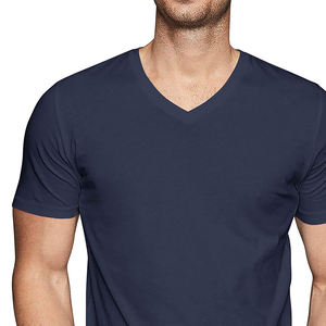 Best Design high Quality <b>Men</b> <b>V</b> <b>Neck</b> custom Color Cotton polyester breathable <b>v</b> <b>neck</b> <b>T</b> <b>Shirts</b> For Sale breathable customized - Product Image 6