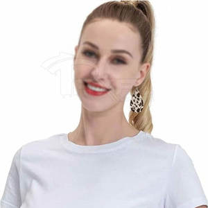 Pendientes de piel de vaca hechos profesionalmente Pendientes de piel de vaca de último diseño Pendientes de piel de vaca recién llegados - Product Image 5