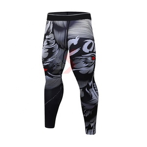 Nouveaux vêtements pour hommes à séchage rapide 2025 hommes Leggings collants de compression pour hommes haute qualité MMA Spats pas cher prix personnalisation - Product Image 5