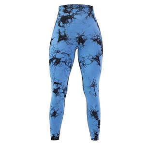 Leggings taille haute pour femmes de la meilleure qualité Tissu respirant multicolore Style d'entraînement décontracté Leggings pour femmes direct d'usine - Product Image 1