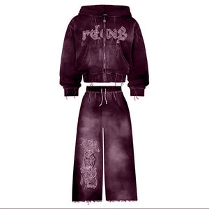 Trajes Deportivos de Invierno Transpirables y Ecológicos de Algodón Grueso con Lavado Ácido Sólido Personalizado de Razers Impex, Gran Venta - Product Image 6