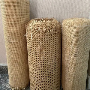Sangle de canne en rotin naturel maille ouverte au Vietnam meilleure vente - Product Image 6