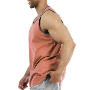 Débardeur en coton pour hommes de haute qualité de toutes les couleurs Meilleures tenues de sport fabriquées au Pakistan - Product Image 6