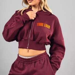 Sweat à capuche élégant pour femmes Mode Streetwear OEM Logo personnalisé Fabricant fournisseur - Product Image 4