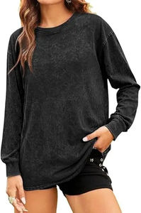 Service OEM Sweat-shirt à logo personnalisé de haute qualité Lavage à l'acide Respirant Coton durable Manches longues pour l'hiver Vêtement décontracté - Product Image 4