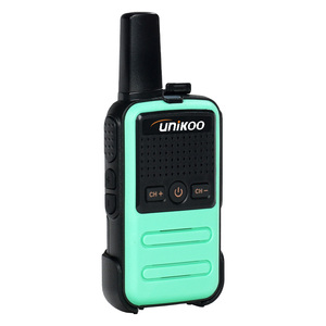 UNIKOO UK228CミニトランシーバーポータブルUHFラジオロングラン通信FRS/PMR双方向ラジオVoxキャンプ子供のため - Product Image 6