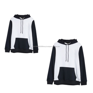 Sweats à capuche pour hommes avec logo personnalisé, basiques respirants, en molleton mélangé de coton pour adultes - Product Image 6