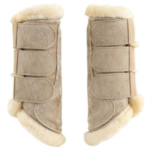 Bottes de protection pour chevaux, fabrication sur mesure au Pakistan, rembourrage absorbant les chocs, soutien complet des tendons et des jarrets, confortables et durables - Product Image 5