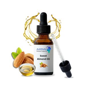 OEM/ODM Custom Bulk 100% Pure Natural Organic Cold Press Sweet Almond Carrier Oil para el cuidado facial y corporal para masajes - Product Image 5