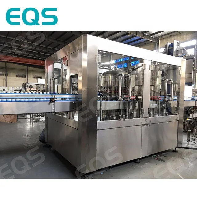 High Speed Water Filling And Sealing Packing Machine Drinking Water 100-1000ml 8000 Bottle