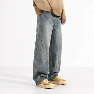 Classic Fit Stone Washed Stretch Denim Jeans for Men Women Comfortable Durable and Stylish Available in All Sizes - Product Image 3