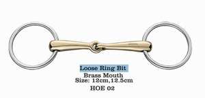 New Arrival Loose Ring Bit Stainless Steel Comfortable Horse Riding Training OEM ODM Service Factory Supply Durable Horse - Product Image 2