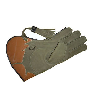 Gants de fauconnerie professionnels en cuir de vache de haute qualité Caractéristiques imperméables personnalisées pour les activités de plein air - Product Image 5