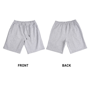 Summer Casual <b>Shorts</b> Custom Logo Private Label Street Wear 100% Cotton Plain Jogger Men Fashion Heavyweight <b>Shorts</b> - Product Image 4