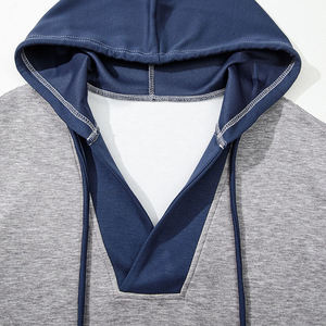 เสื้อไหมพรมพิมพ์ลายคอวีผูกเชือก สไตล์ลำลอง ตัดต่อสีสัน  คุณภาพสูง สำหรับฤดูใบไม้ร่วงและฤดูหนาว  รับผลิตตามสั่ง ขายส่ง - Product Image 3