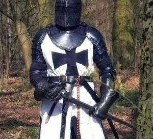 Armure de chevalier du 15ème siècle 2024 Meilleure vente Costume d'armure de chevalier templier de haute qualité | Knights Crusader - Product Image 1