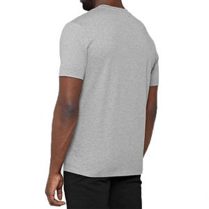 210gsm 250gsm 300gsm ผ้าฝ้าย100เสื้อยืดขนาดใหญ่ที่จำเป็นปรับแต่งคุณภาพผ้า300 Gsm เสื้อยืดว่างเปล่าผู้ชายถักสบายๆ - Product Image 3