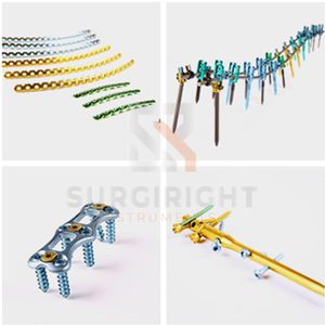 Implantes ortopédicos para traumatismos Clavo de titanio entrelazado Clavo intramedular humeral de bloqueo múltiple de Surgiright - Product Image 2